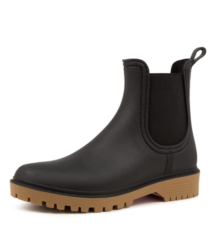 DIANA FERRARI Laurina Black Gumboot | Boots