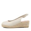 DJANGO & JULIETTE Saniarly Almond Natural Rope Leather Sandals | Wedges