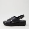 ARA Bilbao 02 Black Leather Sandals | Comfort