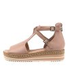 DJANGO & JULIETTE Alexys Dj Rose Leather | Espadrilles