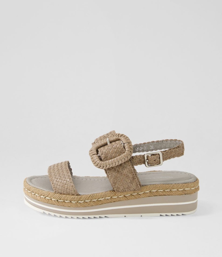 DJANGO & JULIETTE Abha Smoke Weave Espadrilles | Espadrilles