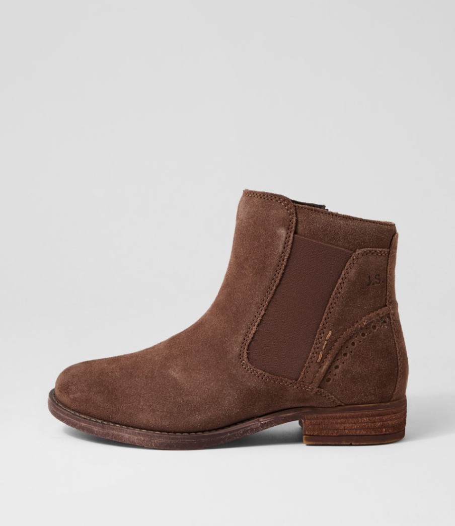 JOSEF SEIBEL Sienna 35 Taupe Leather Chelsea Boots | Boots