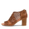 DJANGO & JULIETTE Siena Tan Leather | Heels