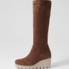 GABOR Chloette Torf Suede Knee High Boots | Boots