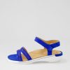 ZIERA Bieda W Cobalt Jewels Suede Sandals | Sandals