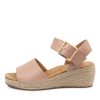 ZIERA Kraig Xw Blush Leather | Espadrilles