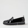 ZIERA Raider W Black Patent Leather Loafers | Loafers