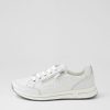 ARA Osaka 1 Misty Grey Silver Leather Sneakers | Comfort