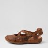 JOSEF SEIBEL Rosalie 13 Brandy Leather Flat Shoes | Comfort