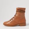 ZIERA Sherril Xf Tan Leather Ankle Boots | Boots