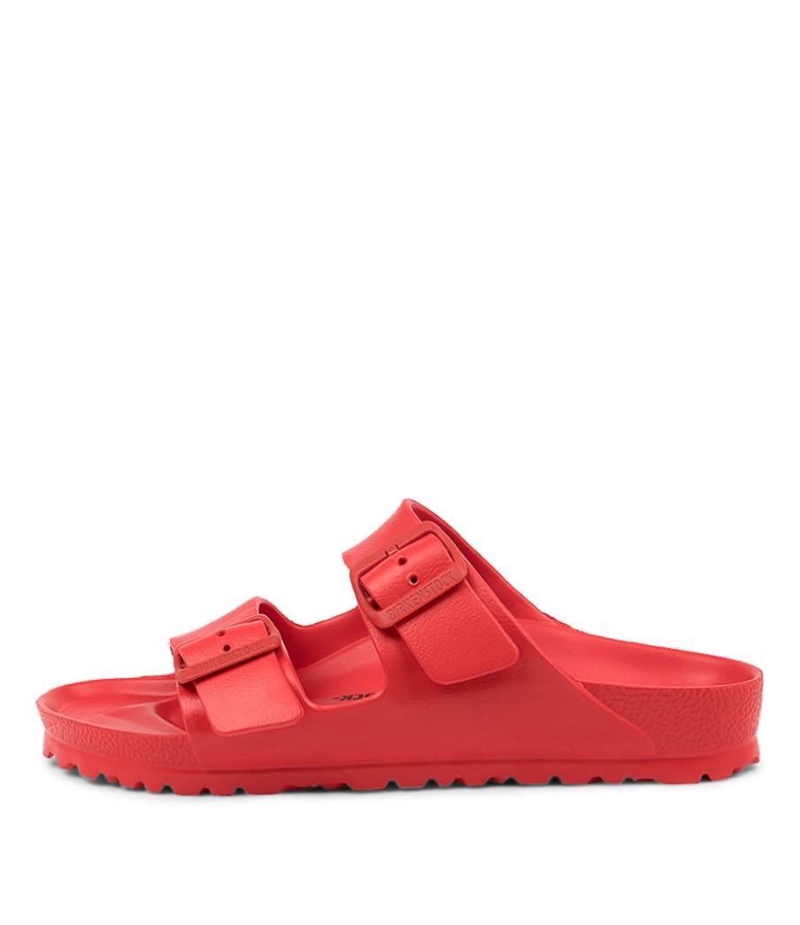 BIRKENSTOCK Arizona Eva Active Red Eva Slides | Comfort