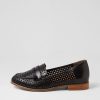 ZIERA Toppiey Xf Black Leather Loafers | Loafers