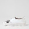 DJANGO & JULIETTE Mosi White Leather Sneakers | Sneakers