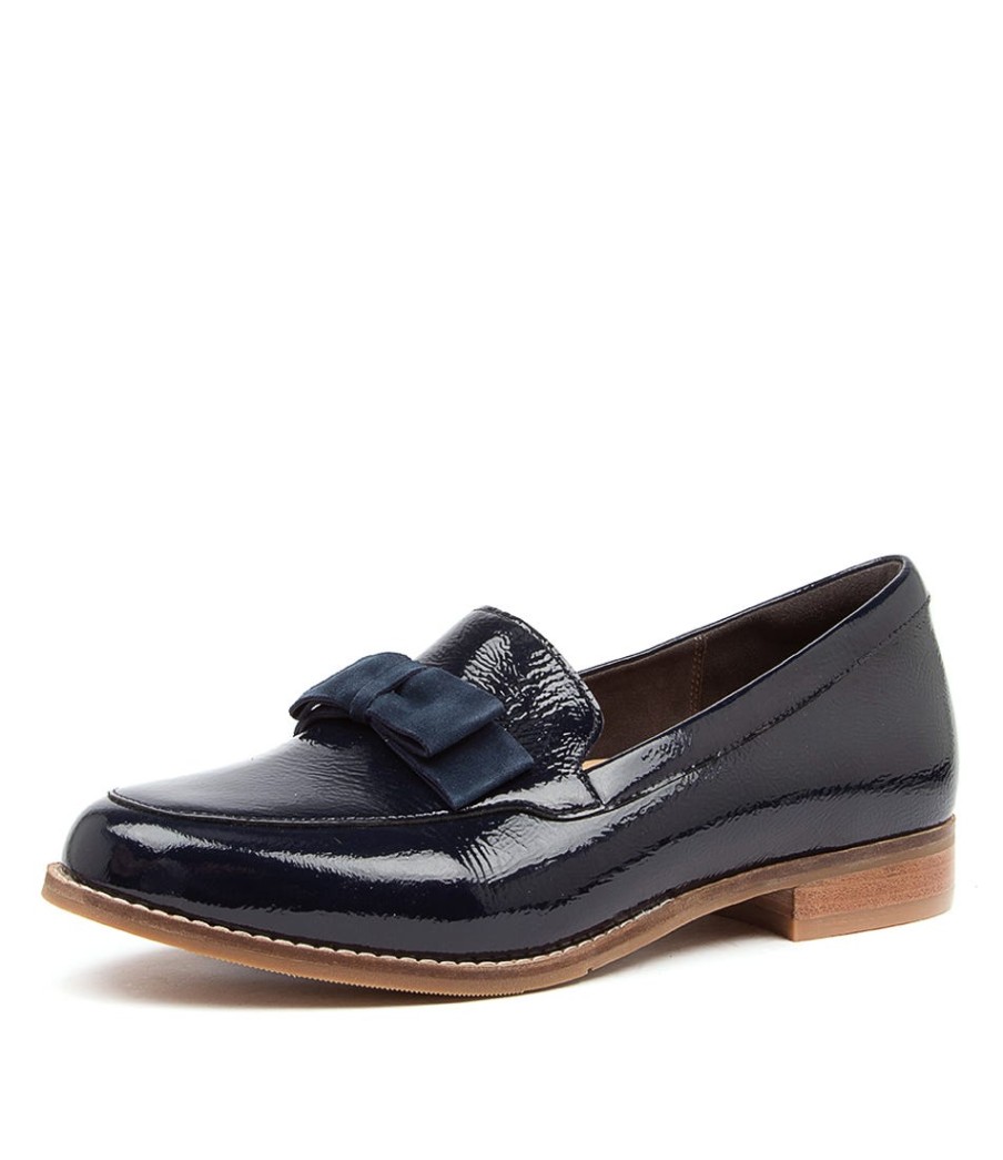 ZIERA Talise Xf Navy Patent-Sde | Comfort