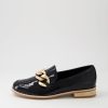 DJANGO & JULIETTE Ampard Black Patent Leather Loafers | Loafers