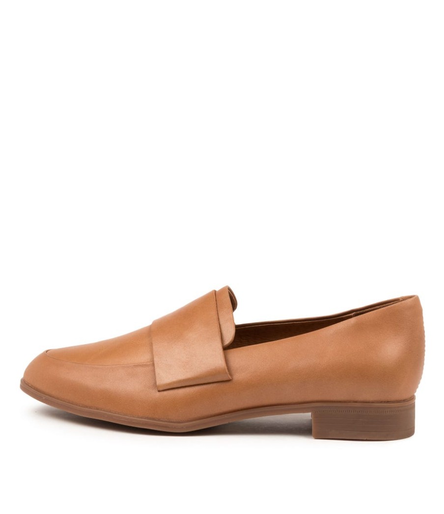 DJANGO & JULIETTE Gabrian Dk Tan Leather | Loafers