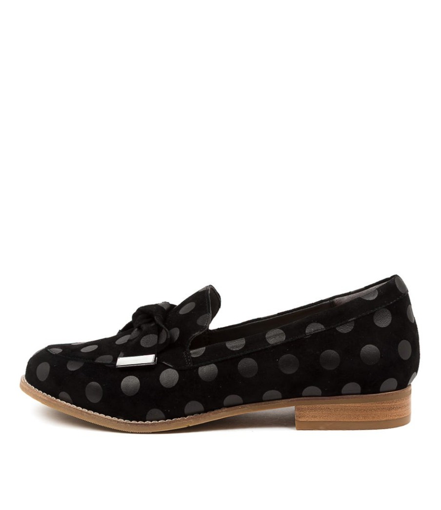 ZIERA Tulips Xf Black-Spot Sde | Loafers