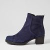 GABOR Agnes Marine Suede Chelsea Boots | Boots