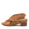 ZIERA Annie Xw Tan Leather | Heels