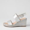 TOP END Gaga Silver Rope Leather Sandals | Espadrilles