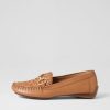 DJANGO & JULIETTE Lille Dark Tan Leather Loafers | Loafers