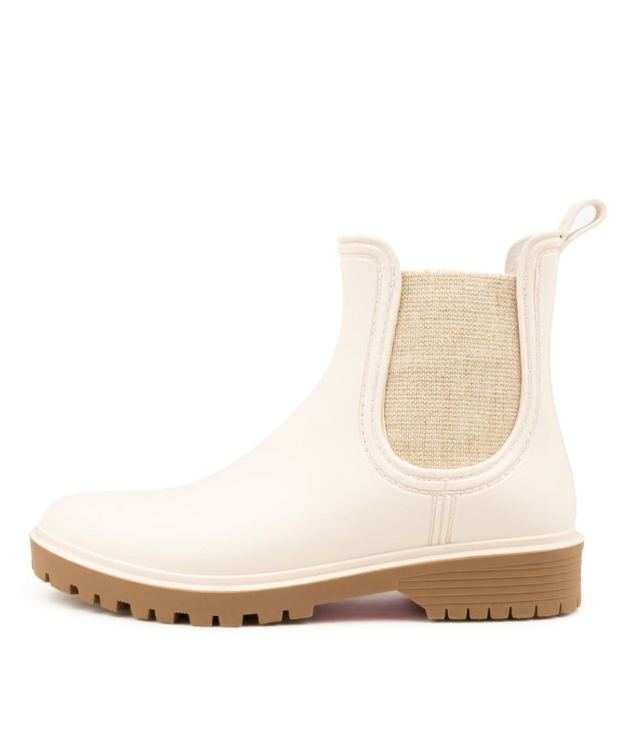 DIANA FERRARI Laurina Cream Gumboot | Boots