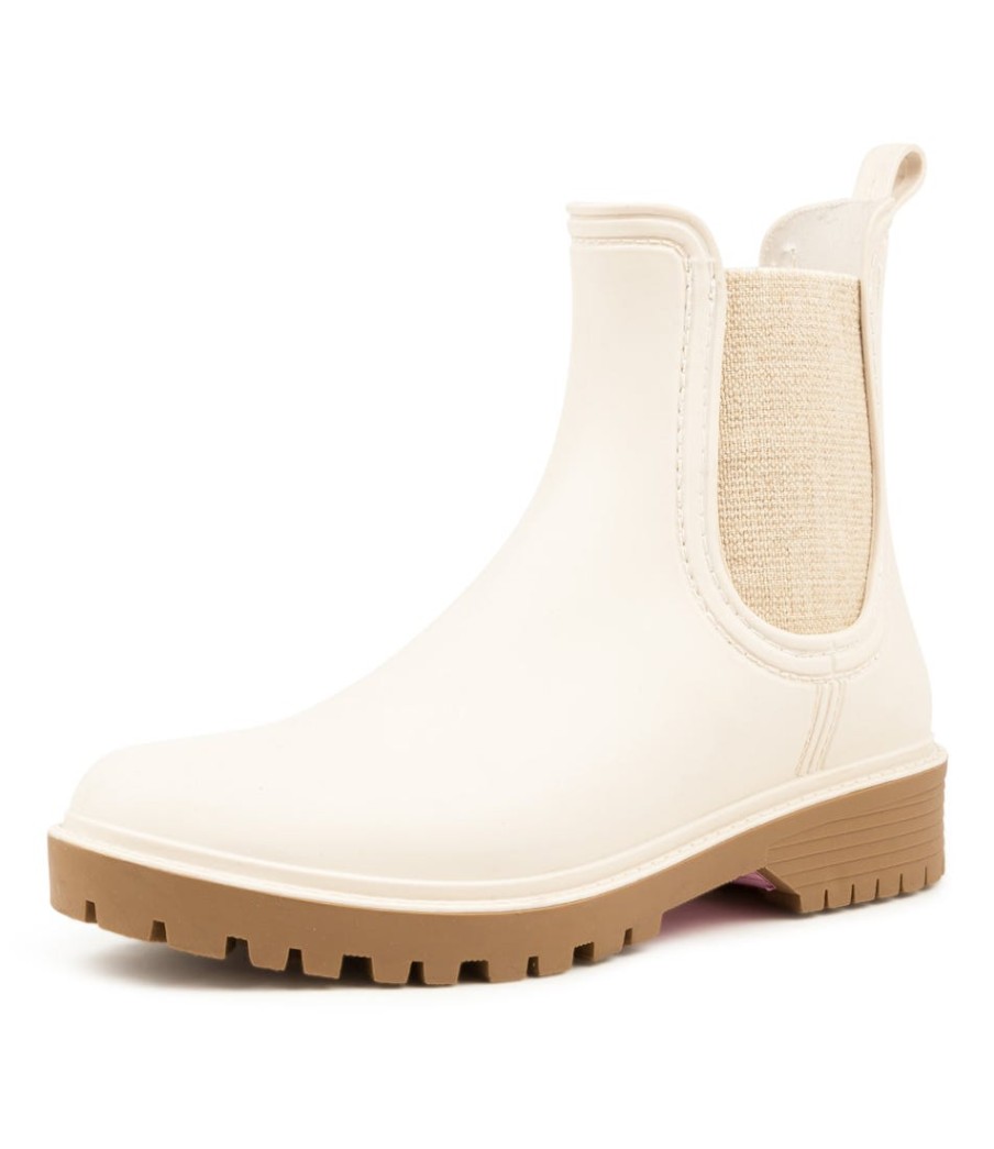 DIANA FERRARI Laurina Cream Gumboot | Boots