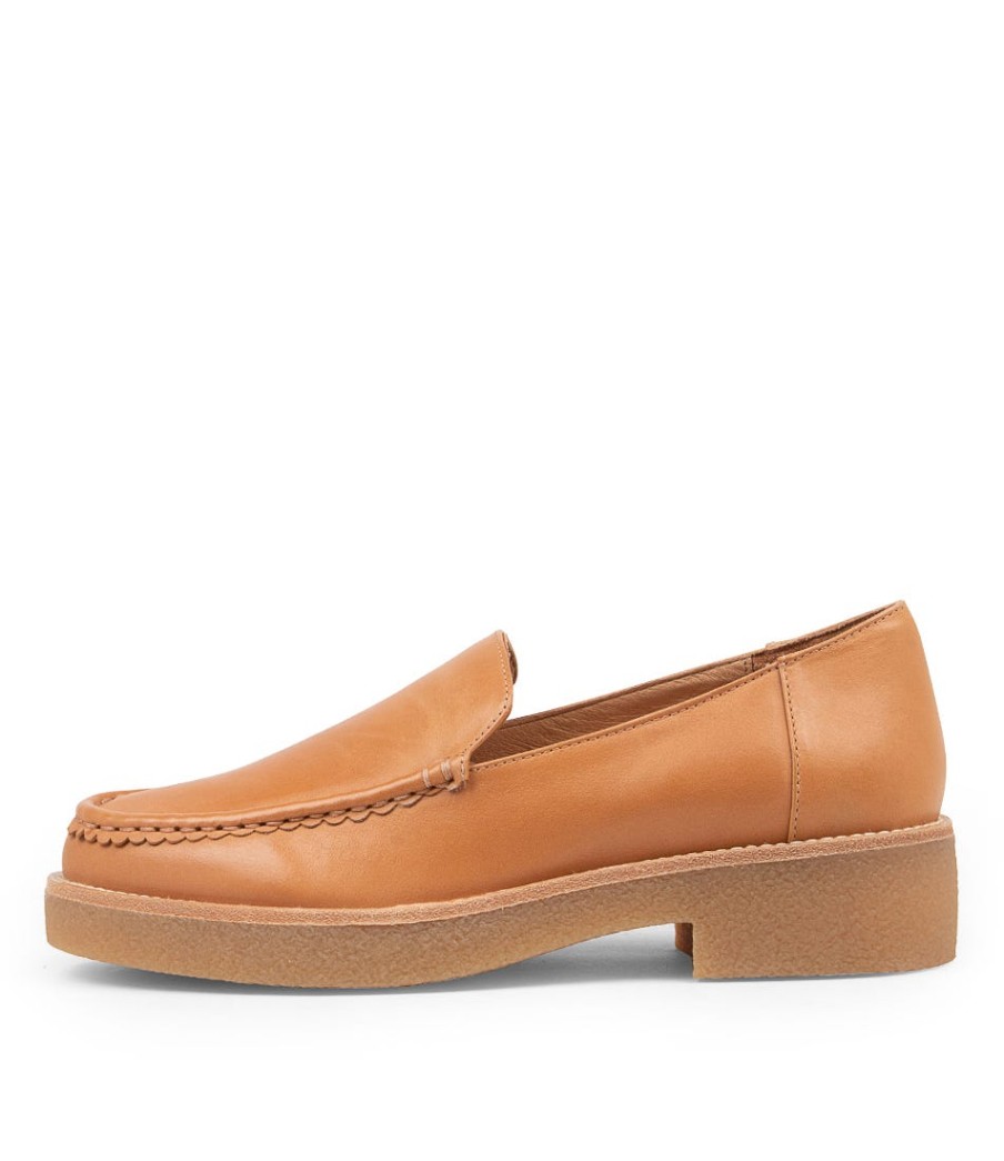 MOLLINI Feight Tan Leather Loafers | Loafers