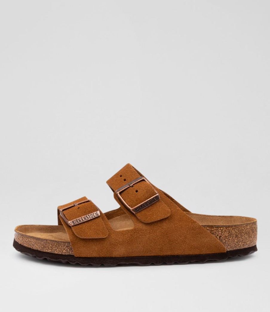 BIRKENSTOCK Arizona Sfb Su W Bk Mink Suede | Comfort