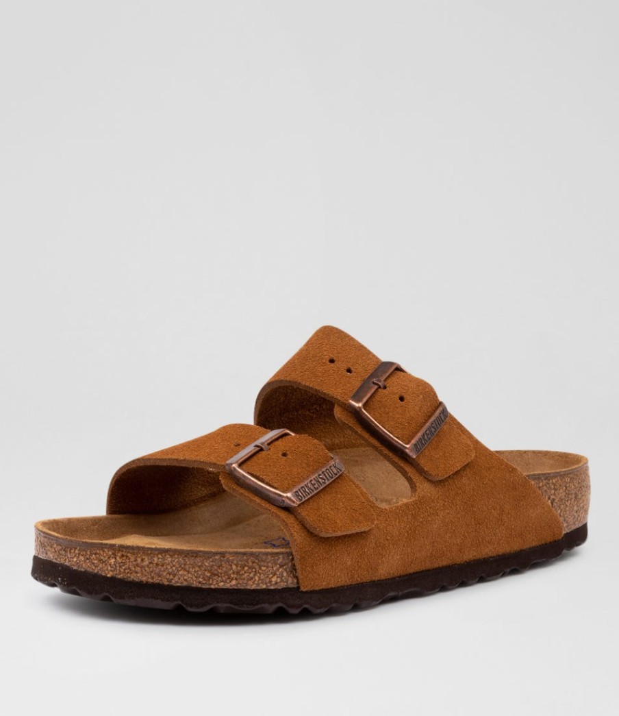 BIRKENSTOCK Arizona Sfb Su W Bk Mink Suede | Comfort