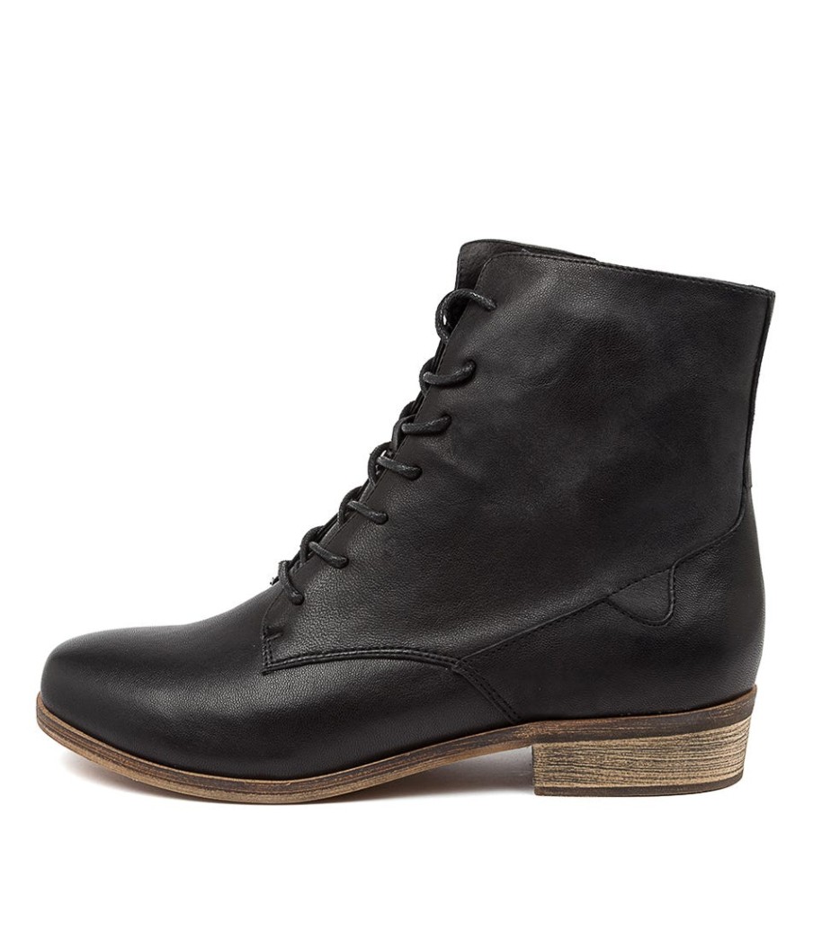 DJANGO & JULIETTE Sabra Dj Black Leather | Boots