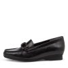 ZIERA Flossys Xf Black Leather Loafers | Loafers