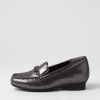 ZIERA Fenders Xf Pewter Powder Leather Loafers | Loafers