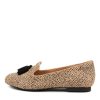 ZIERA Charter Xf Sand&Blk Pony | Loafers