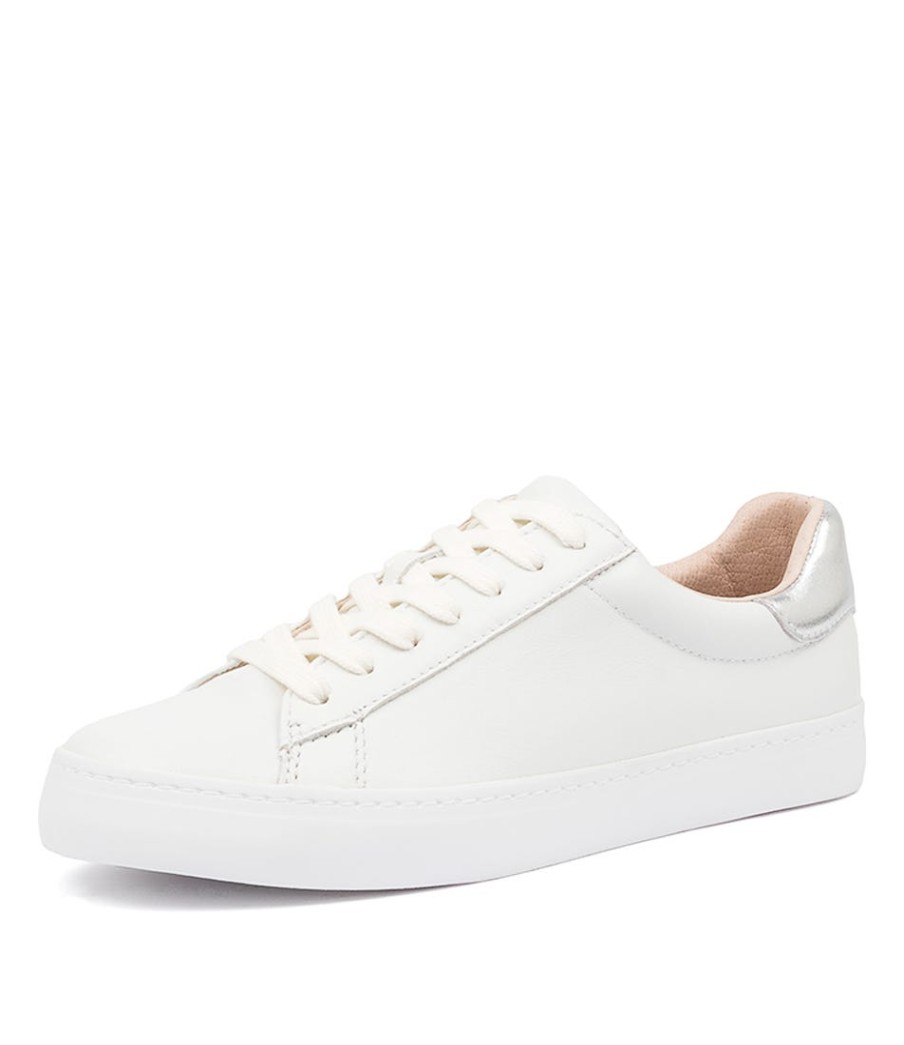 MOLLINI Session White-Silv Lea | Sneakers