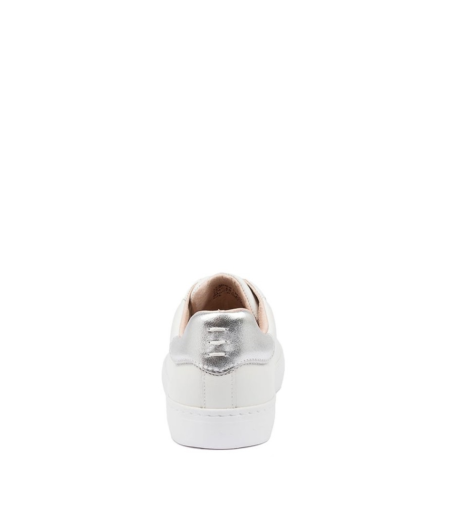 MOLLINI Session White-Silv Lea | Sneakers