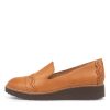 TOP END Orchidy Dark Tan Leather Loafers Cs | Loafers