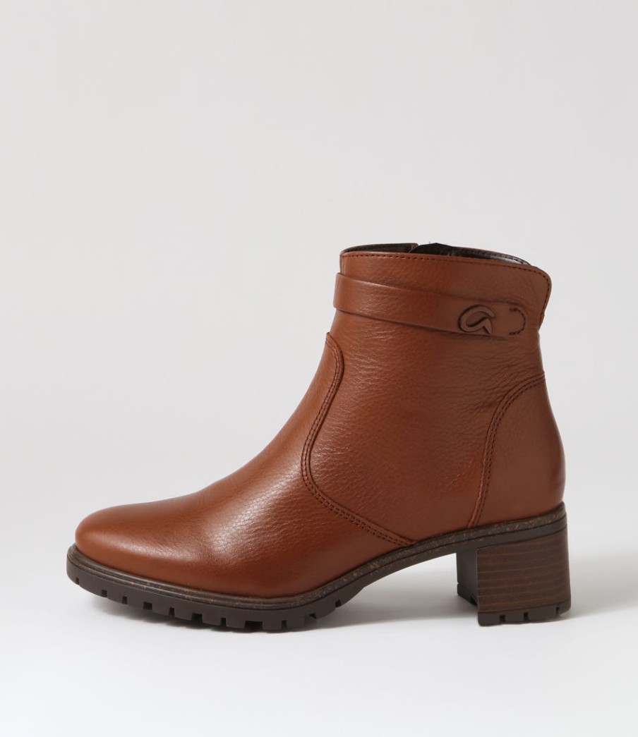 ARA Ronda 11 Nut Leather Ankle Boots | Boots