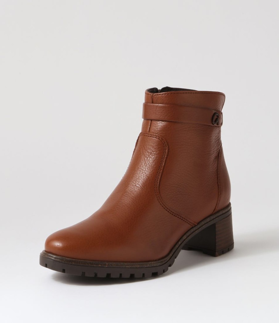 ARA Ronda 11 Nut Leather Ankle Boots | Boots