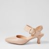 DJANGO & JULIETTE Caris Cafe Leather Heels | Heels