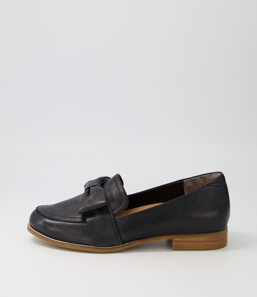 ZIERA Tarnow Xf Black Leather Loafers | Loafers