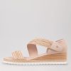 DJANGO & JULIETTE Ide Nude Weave Leather Espadrilles | Espadrilles