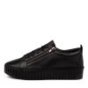 DJANGO & JULIETTE Bump Dj Black Black Sole Leather | Sneakers