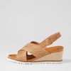 ZIERA Kaeme W Biscuit Weave Leather Sandals | Espadrilles