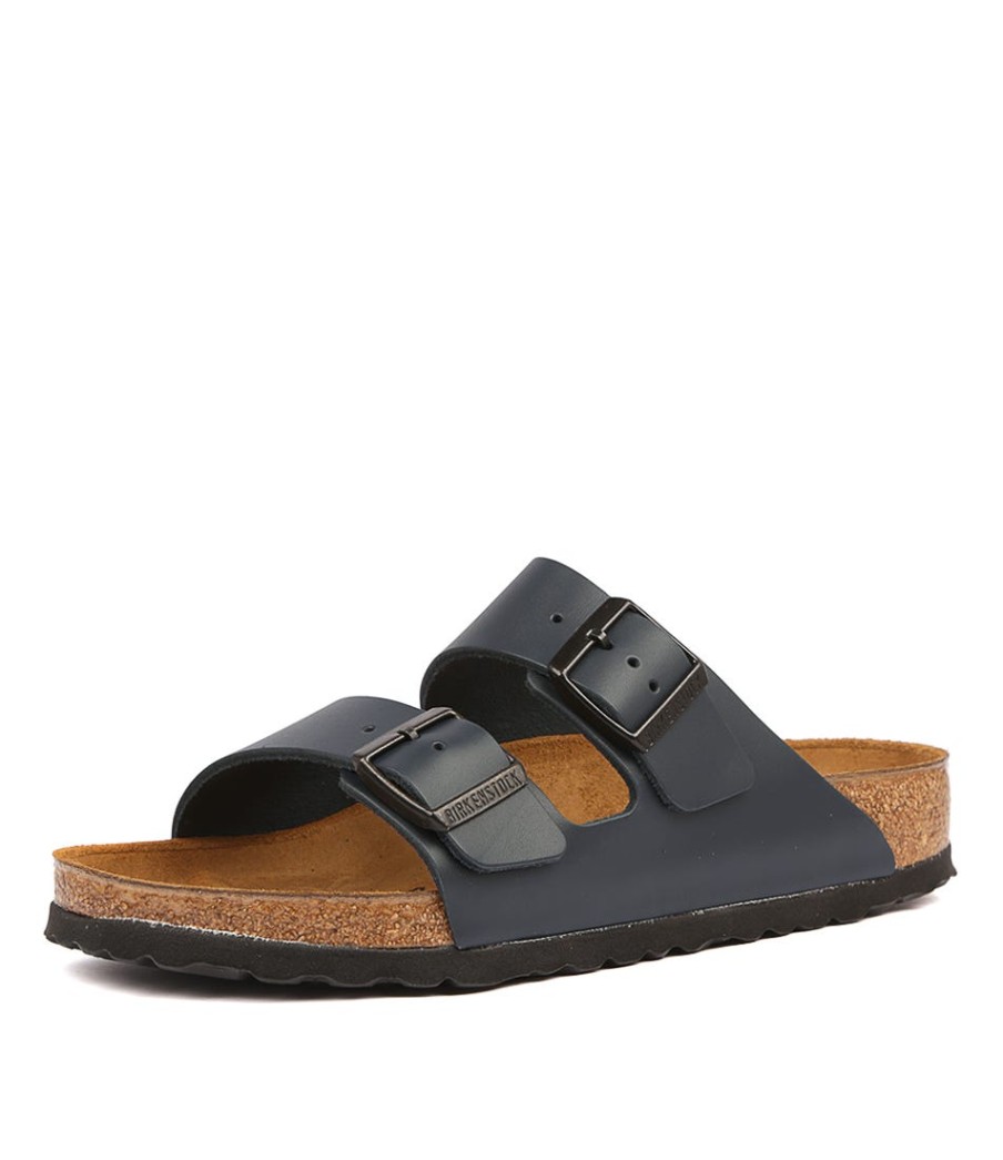 BIRKENSTOCK Arizona Blue Leather | Comfort