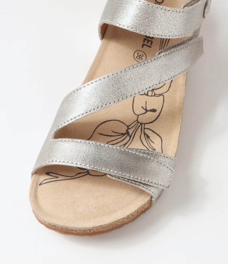 JOSEF SEIBEL Tonga 25 Cristal Leather Sandals | Comfort