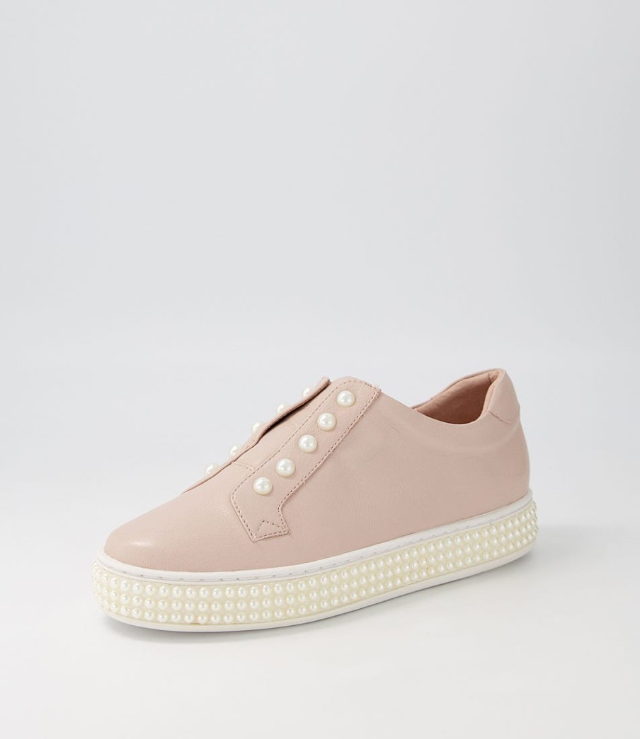 TOP END Quempo Dusty Pink Leather Sneakers | Sneakers